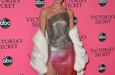 elsa hosk viewing secret party attends studios spring york city fashion show victorias victoria category back