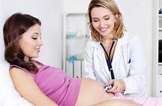 pregnant doctor woman stock depositphotos