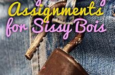 sissy chastity bois assignments