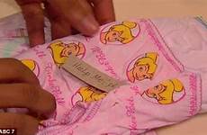 underwear daughter mom note finds hidden help disney perez decided shocked ms send manufacturer nature back