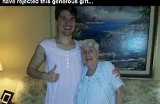 grandmother grandson nightgown grandparents remind humanity ifunny boredom
