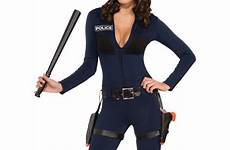 costume costumes cop women police halloween officer traffic sexy stopping adult outfits spirit woman outfit cops top stop female five