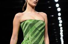 hadid bella fashion show versace week milan gotceleb