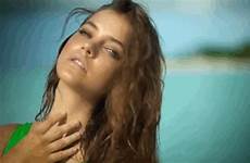 gif swimsuit palvin barbara si illustrated sports gifs edition giphy everything has