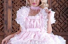 sissy dresses frilly dress prissy maid pansy pink miss boy pretty girl sexy baby panties french husband store outfit feminized