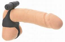 vibrating ball scrotum spreader vibe rings abs removable bullet
