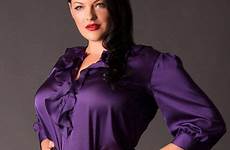 blouses blouse curvy skirt scuro viola curvyoutfits womens