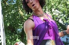 transsexual dancing outdoor performer stage alamy summer