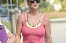 britney spears gym pokies leaves calabasas shorts candids october hawtcelebs leaving gotceleb