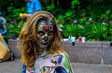 body painting nyc bodypainting city fictional york day photography flickr article