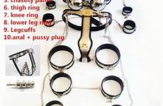 chastity belts restraints handcuffs 11pcs spielzeug male maid submissive
