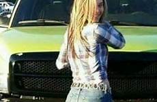 lifted jeans ram pickup redneck trashy cowgirl marris gulledge truckdriversnetwork