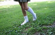 socks knee schoolgirl flickr large