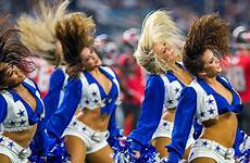 dallas cheerleaders cowboys nfl football team giant real first exploits outdated them board get video preseason perform timeout aug half