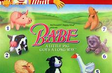 babe 1996 toys happy meal mcdonalds mcdonald time