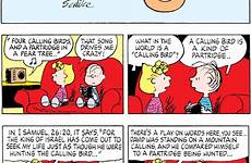 peanuts snoopy theology linus schulz strips gocomics sally september