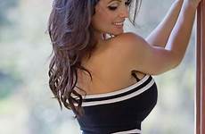 denise milani dress beautiful white gorgeous figure model hair sexy curvaceous hot body wallpaper lingerie beauty women wallpapers brown leg