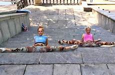 flexible splits girls two training
