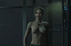 claire mod resident evil nude remake mods leon redfield topless female horrifying far first fearless undress cast request xxx goes