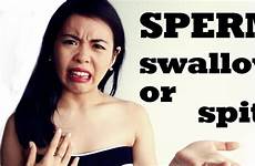 swallow sperm sex spit sperma
