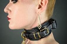 shock collar bdsm steel slave stainless mature leather bonds submission