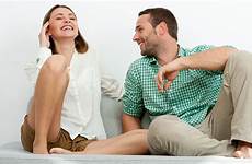 neighbor pick wife flirting man lady do into laugh together laughter medicine smile make conversations cold turn something think couples