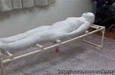 plaster casting mummification asfr cocoa straitjacket apparently stiff jennie plastered wow