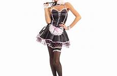 maid french costume naughty halloween sexy dress pink short outfit fancy sex made women clothes adult xs womens rubie na