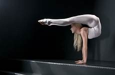 contortionist zlata flexible flexibility contortion gymnastics catsuit barcroft legs