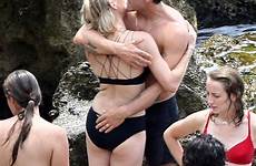 robin wright sexy giraudet bikini nude clement boyfriend her aznude kisses vacationing rocks vacation leaked