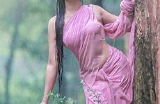 saree bangladeshi navel deshi cleavage joti sarees