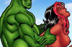hulk she marvel hentai comics red fucks sex leandro girl comic xxx universe naked betty ross porno banner savage bruce