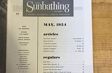 naturist nudist sunbathing 1954