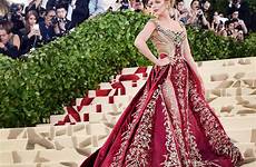 met gala blake lively heavenly bodies stunning arrival her events gown cemented status