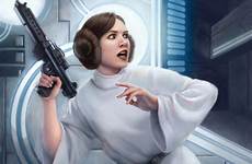 leia organa wars deviantart foti anthony tcg fisher carrie bellissimi wookieepedia starwars imthenic