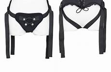 strap dildo ons lesbian woman harness sex dildos adjustable penis realistic pant lace