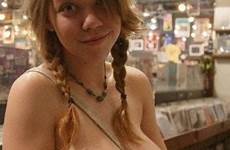 busty butterface topless braids public smutty