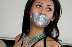 tape duct gagged tumbex bondage tumblr gag damsels sexyness other breast