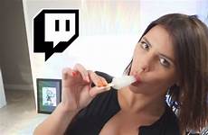 adriana chechik twitch popsicle seductively banned gameriv