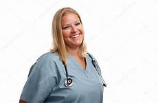 doctor blonde friendly female stock nurse feverpitch depositphotos