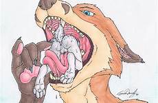 vore furry fox rabbit tongue prey male nude pred soft swallowing anthro respond edit ambiguous