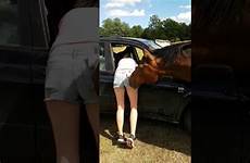 horse girl butt