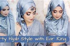 hijab party style