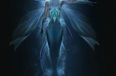 mermaid deep enchantress merfolk mythical mermaids meerjungfrau sirenen dark beautiful sirenas gruselige meerjungfrauen mityczne stworzenia postaci zeichnungen feen tekeningen zeemeermin