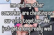 coworker cheating thinks