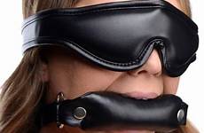gag blindfold padded strict circumference adjusts diameter