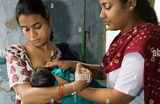 breastfeeding mother college helps midwife kolkata india nursing alamy stock