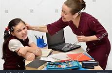 teacher ear pulling punish her angry behind schoolgirl careless become having shutterstock stock search