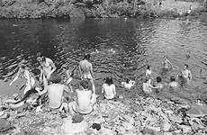 woodstock naked hippies baron wolman 1969 festival bathing never