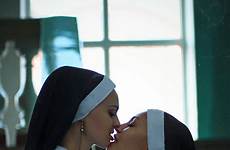 nuns lesbian kissing nun tumblr sexy sex naughty latex tumbex kiss lesbians beautiful girl hot bad property visit cross gone